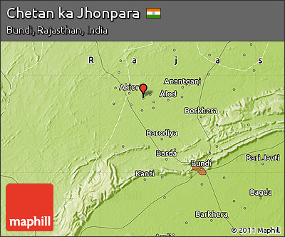 Physical Map of Chetan Ka Jhonpara