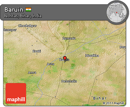 Satellite 3D Map of Baruin