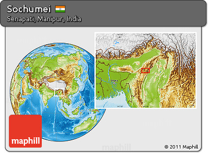 Physical Location Map of Sochumei