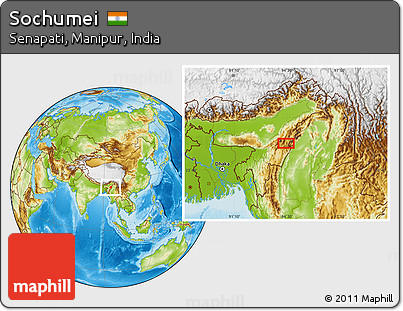 Physical Location Map of Sochumei