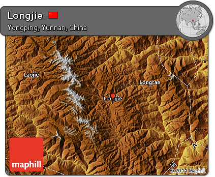 Physical Map of Longjie