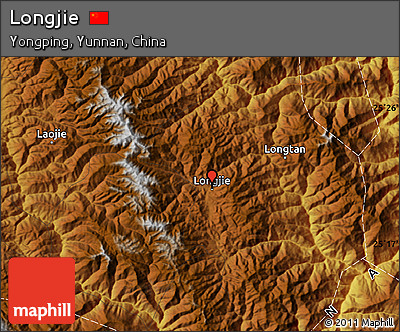 Physical Map of Longjie