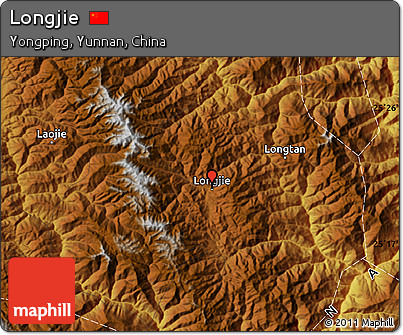 Physical Map of Longjie