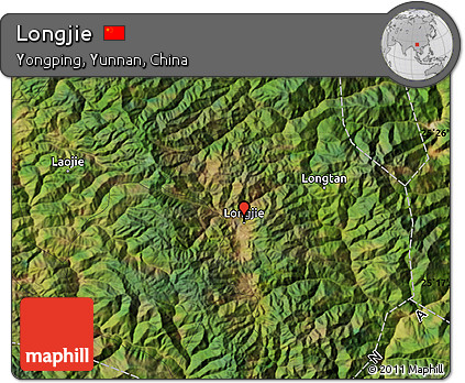 Satellite Map of Longjie