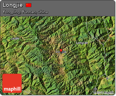 Satellite Map of Longjie
