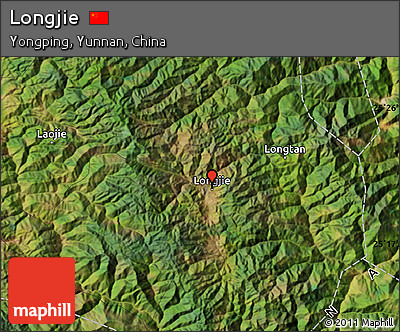 Satellite Map of Longjie