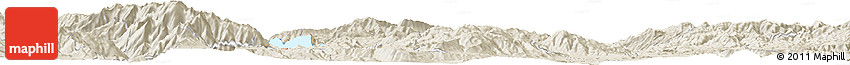 Shaded Relief Horizon Map of Xiangmosuo