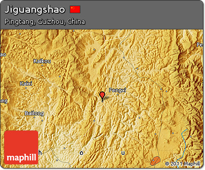 Physical Map of Jiguangshao