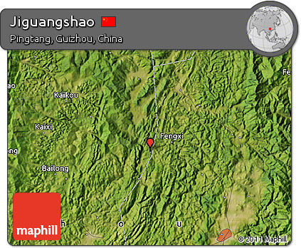 Satellite Map of Jiguangshao