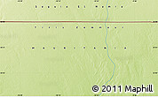 Physical Map of the area around 25° 51' 37" N, 10° 7' 30" W