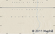 Shaded Relief Map of the area around 25° 51' 37" N, 10° 7' 30" W