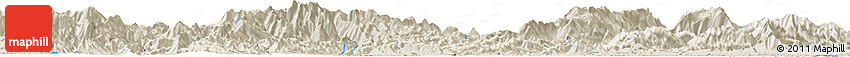Shaded Relief Horizon Map of Jizhai