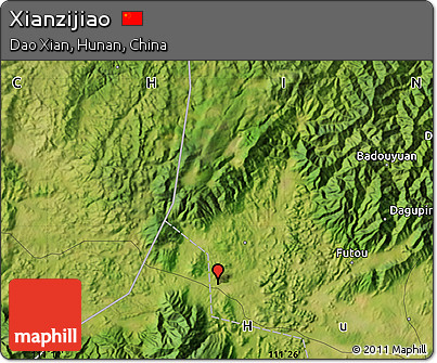 Satellite Map of Xianzijiao