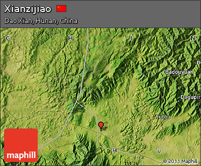Satellite Map of Xianzijiao