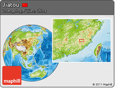 Physical Location Map of Jiatou
