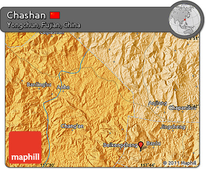 Political Map of Chashan
