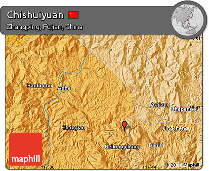 Political Map of Chishuiyuan