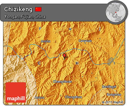 Political Map of Chizikeng