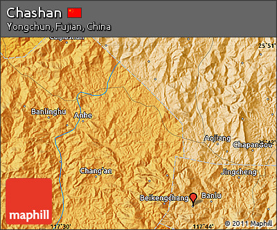 Political Map of Chashan
