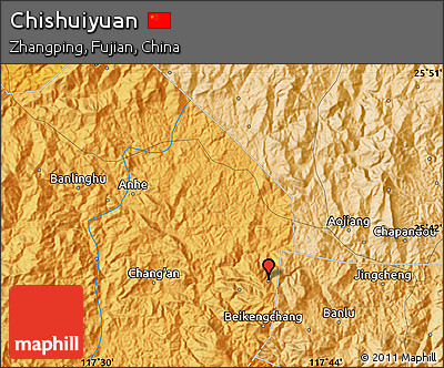 Political Map of Chishuiyuan