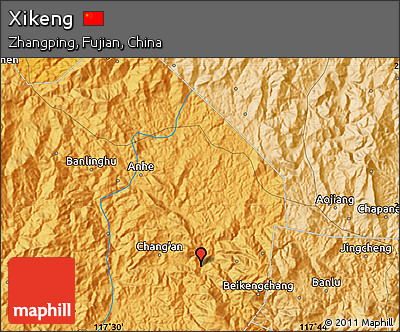 Political Map of Xikeng