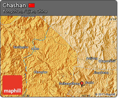 Political Map of Chashan