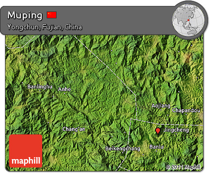 Satellite Map of Muping
