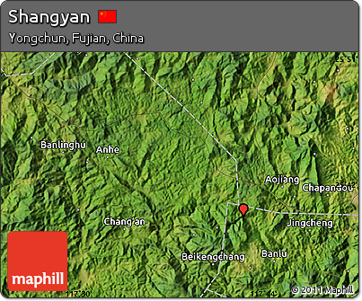 Satellite Map of Shangyan