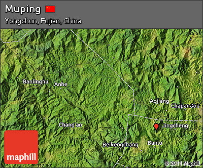 Satellite Map of Muping