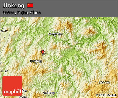 Physical Map of Jinkeng