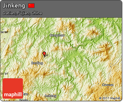 Physical Map of Jinkeng
