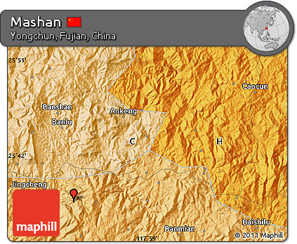 Political Map of Mashan