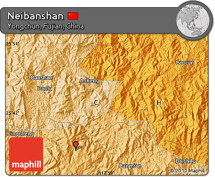 Political Map of Neibanshan