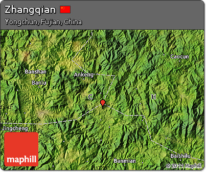 Satellite Map of Zhangqian