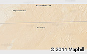 Satellite 3D Map of the area around 25° 51' 37" N, 12° 40' 30" W
