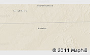 Shaded Relief 3D Map of the area around 25° 51' 37" N, 12° 40' 30" W