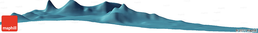 Satellite Horizon Map of the Area around 25° 51' 37" N, 141° 10' 30" E