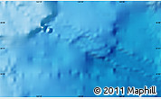 Shaded Relief Map of the area around 25° 51' 37" N, 144° 34' 29" E