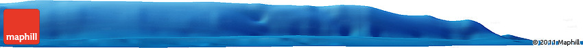 Shaded Relief Horizon Map of the Area around 25° 51' 37" N, 148° 49' 29" E Shaded Relief Horizon Map of the Area around 25° 51' 37" N, 148° 49' 29" E