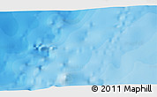 Political 3D Map of the area around 25° 51' 37" N, 16° 4' 29" W
