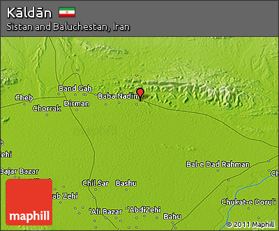 Physical 3D Map of Kāldān