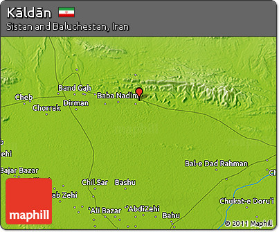 Physical 3D Map of Kāldān
