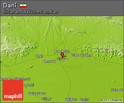 Physical Map of Danī