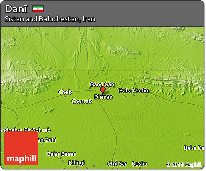 Physical Map of Danī