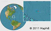 Satellite Location Map of the area around 25° 51' 37" N, 69° 37' 30" W