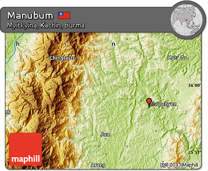 Physical Map of Manubum