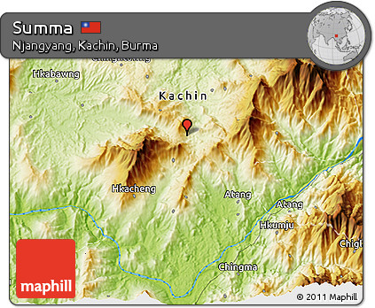 Physical 3D Map of Summa