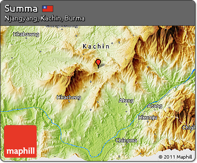 Physical 3D Map of Summa