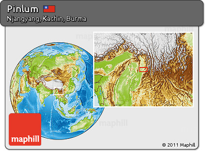 Physical Location Map of Pinlum