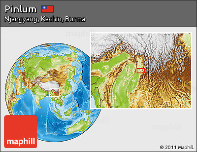 Physical Location Map of Pinlum